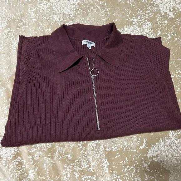 Reitmans Ribbed Short Sleeve Tee - Picture 8 of 8